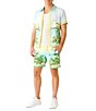 Guess Sunset Riviera Charm Flat Front Drawstring Shorts - Image 3