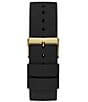 Guess Men's Supernova Polished Gold Tone Buckle Closure Watch - Image 3