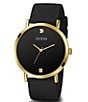 Guess Men's Supernova Polished Gold Tone Buckle Closure Watch - Image 5