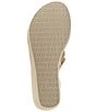 Guess Sutton Charm Logo Wedge Platform Thong Sandals - Image 6