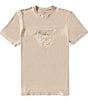 Guess Triangle Graphic Short Sleeve T-Shirt - Image 1