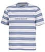 Guess Wide Stripe Short Sleeve T-Shirt - Image 1