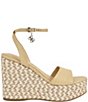 Guess Women's Everly Raffia Espadrille Wedge Sandals - Image 2