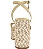 Guess Women's Everly Raffia Espadrille Wedge Sandals - Image 3