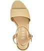 Guess Women's Everly Raffia Espadrille Wedge Sandals - Image 4