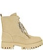 Guess Women's Fizzle Suede Platform Combat Boots - Image 3