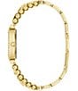 Color:Gold - Image 2 - Women's Glitz Quartz Analog Gold Stainless Steel Bracelet Watch