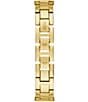Color:Gold - Image 3 - Women's Glitz Quartz Analog Gold Stainless Steel Bracelet Watch