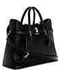Guess Yesba Girlfriend Satchel Bag, Color:Black - Image 4