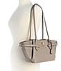 Guess Yesba Girlfriend Shoulder Satchel Bag, Color:Dark Taupe - Image 5