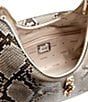 Guess Yvonne Hobo Snake Print Chain Handle Hobo Shoulder Bag - Image 3