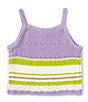Color:Multi - Image 2 - Big Girls 7-16 Crochet Tank Top
