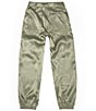 Color:Olive - Image 2 - Big Girls 7-16 Satin Cargo Pants
