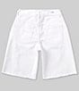 Color:White - Image 2 - Big Girls 7-16 Wide Leg Bermuda Shorts