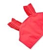Color:Pink - Image 3 - Little Girls 2T-6X So Fantasy Ruffle 2-Piece Swimsuit