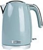 Color:Blue - Image 1 - Brighton 1.7 Liter (7 Cup) Stainless Steel Cordless Electric Kettle with Auto Shut-Off and Boil-Dry Protection Sky Blue