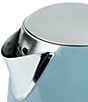 Color:Blue - Image 2 - Brighton 1.7 Liter (7 Cup) Stainless Steel Cordless Electric Kettle with Auto Shut-Off and Boil-Dry Protection Sky Blue