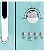 Haden Countertop Compact Retro Microwave Oven, Color:Turquoise/Chrome - Image 2