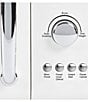 Haden Countertop Compact Retro Microwave Oven, Color:Ivory/Chrome - Image 2