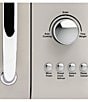 Haden Countertop Compact Retro Microwave Oven, Color:Putty/Chrome - Image 2