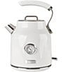 Color:White - Image 1 - Dorset 1.7 Liter (7 Cup) Stainless Steel Cordless Electric Kettle with Auto Shut-Off and Boil-Dry
