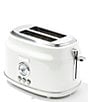 Color:White - Image 4 - Dorset 2 Slice Toaster Stainless Steel Wide Slot with Removable Crumb Tray and Control Settings Ivory and Chrome