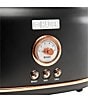 Color:Black - Image 6 - Dorset 2 Slice Toaster Stainless Steel Wide Slot with Removable Crumb Tray and Control Settings