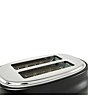 Haden Dorset 2 Slice Toaster Stainless Steel Wide Slot with Removable Crumb Tray and Control Settings, Color:Black - Image 9