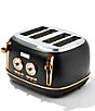 Haden Dorset 4 Slice Stainless Steel Wide Slot Control Settings Toaster, Color:Black - Image 16