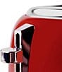 Haden Dorset 4-Slice Toaster Wide Slot with Removable Crumb Tray, Color:Red/Chrome - Image 3