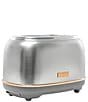 Color:Silver - Image 2 - Heritage 2 Slice Toaster Stainless Steel Wide Slot with Removable Crumb Tray and Control Settings