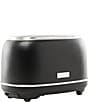 Color:Black - Image 4 - Heritage 2 Slice Toaster Stainless Steel Wide Slot with Removable Crumb Tray and Control Settings