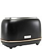 Haden Heritage 2-Slice Toaster Wide Slot with Removable Crumb Tray, Color:Black/Copper - Image 2