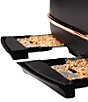 Haden Heritage 4 Slice Stainless Steel Wide Slot with Removable Crumb Tray and Control Settings Toaster, Color:Black/Copper - Image 4