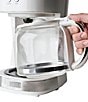Haden Modern 12-Cup Programmable Drip Coffee Maker with Strength Control and Timer, Color:White - Image 4