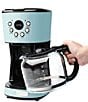 Color:Turquoise - Image 3 - Modern 12-Cup Programmable Drip Coffee Maker with Strength Control and Timer