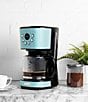 Color:Turquoise - Image 6 - Modern 12-Cup Programmable Drip Coffee Maker with Strength Control and Timer