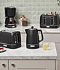 Haden Starbeck 4 Slice Toaster Wide Slot with Removable Crumb Tray, Variable Browning Control, and Settings, Color:Black - Image 7