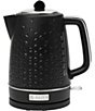 Color:Black - Image 1 - Starbeck Kettle 1.7 Liter (7 Cup) Textured PP/ABS Body, Cordless Electric Kettle with Auto Shut-Off