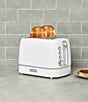 Haden Starbeck Starbeck 2 Slice Toaster Wide Slot with Removable Crumb Tray, Variable Browning Control, and Settings, Color:White - Image 8