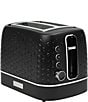 Color:Black - Image 2 - Starbeck Starbeck 2 Slice Toaster Wide Slot with Removable Crumb Tray, Variable Browning Control, and Settings