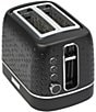 Color:Black - Image 4 - Starbeck Starbeck 2 Slice Toaster Wide Slot with Removable Crumb Tray, Variable Browning Control, and Settings