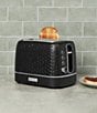Haden Starbeck Starbeck 2 Slice Toaster Wide Slot with Removable Crumb Tray, Variable Browning Control, and Settings, Color:Black - Image 8