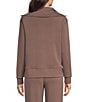 Half Moon By Modern Movement Long Sleeve Crew Neck Scuba Knit Coordinating Lounge Top - Image 6