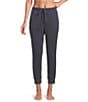 Modern Movement Half Moon By Modern Movement Scuba Knit Drawstring Tie Coordinating Lounge Pants, Color:Periscope - Image 1