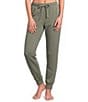 Half Moon By Modern Movement Scuba Knit Drawstring Tie Coordinating Lounge Pants - Image 5