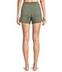 Half Moon by Modern Movement Scuba Knit Drawstring Tie Lounge Sleep Shorts - Image 5