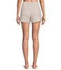 Half Moon by Modern Movement Scuba Knit Drawstring Tie Lounge Sleep Shorts - Image 2