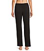 Half Moon by Modern Movement Solid Jersey Knit Drawstring Tie Coordinating Slim Lounge Pants - Image 2