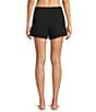 Half Moon by Modern Movement Solid Knit Textured Stripe Coordinating Lounge Shorts - Image 2